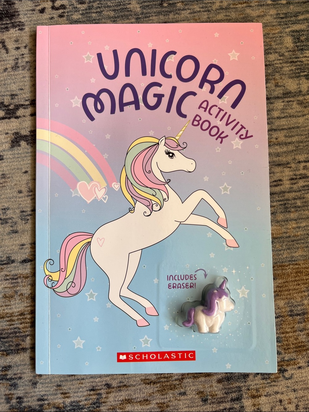 Scholastic Unicorn Magic Activity Book - Pink, Purple & Pastel